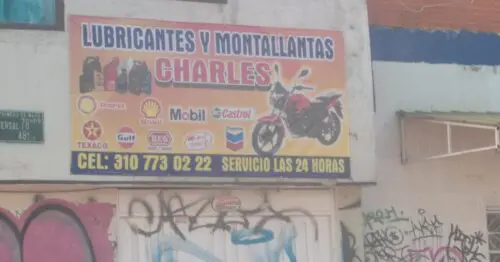 LUBRICANTES Y MONTALLANTAS CHARLES BOGOTÁ LUBRICANTES Y MONTALLANTAS CHARLES BOGOTÁ